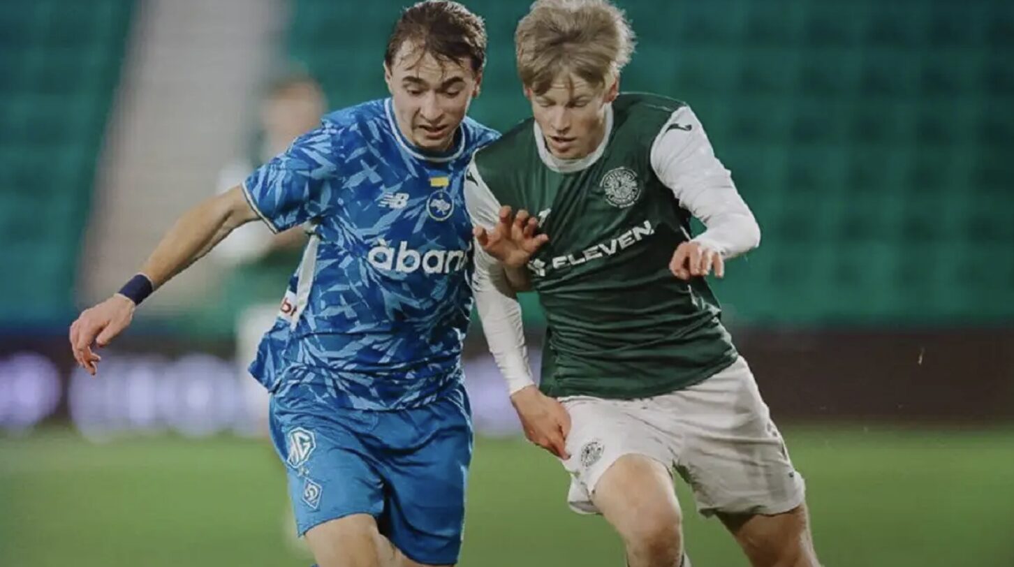 Dynamo advanced to the playoffs of the UEFA Youth League after drawing with Hibernian.