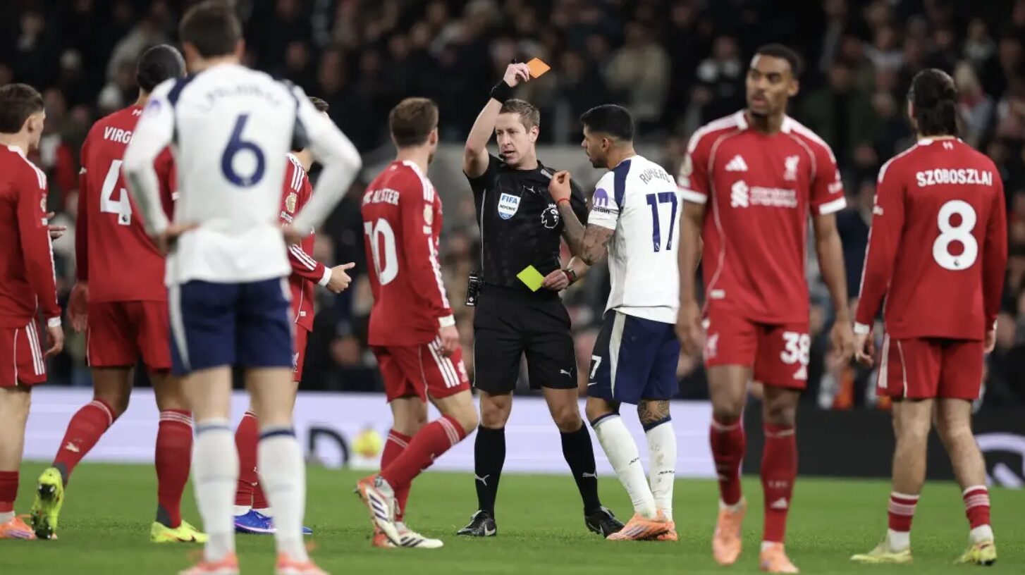 Goal, Isak’s Injury, and Two Send-Offs: Video Highlights from Tottenham vs. Liverpool – 1:2