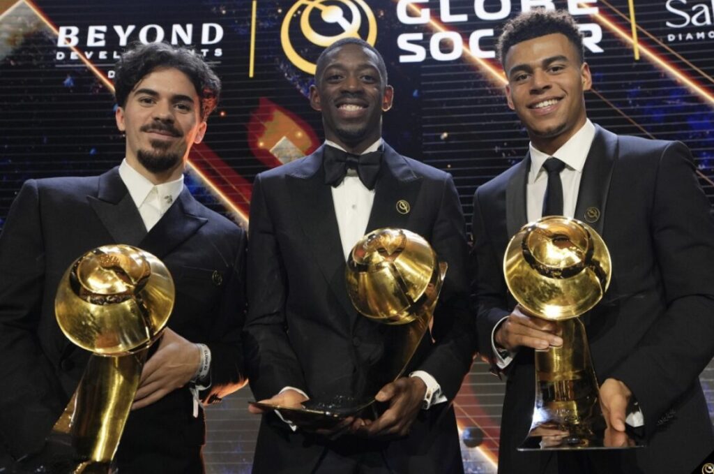 Vitinha, Dembele and Douai