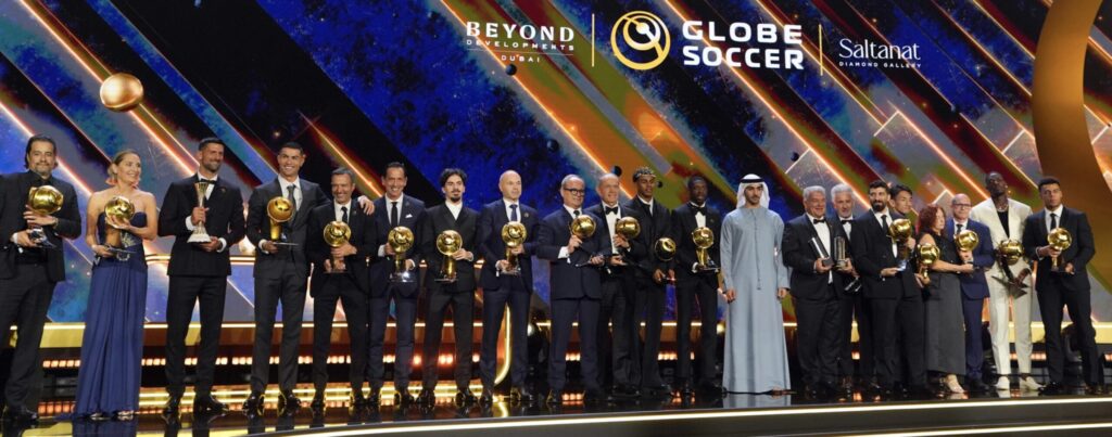 All the winners of the 2025 Globe Soccer Awards